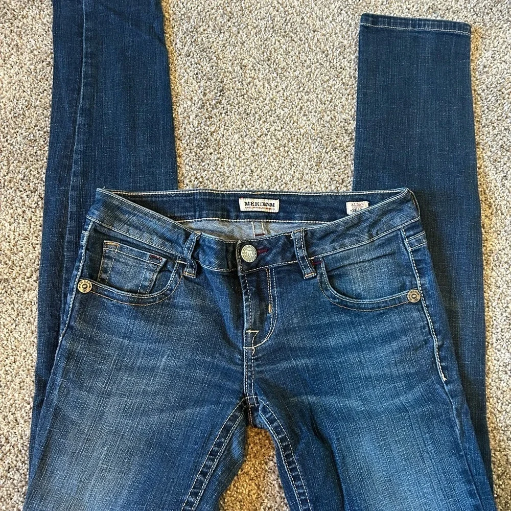 MEK DENIM Aldan cigarette skinny jeans